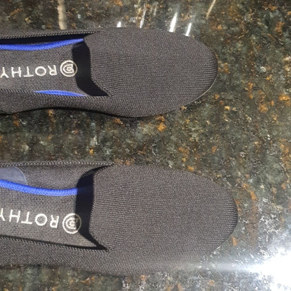 Rothy ’S Black Solid Round Toe The Flat Size 8.5 … - image 5